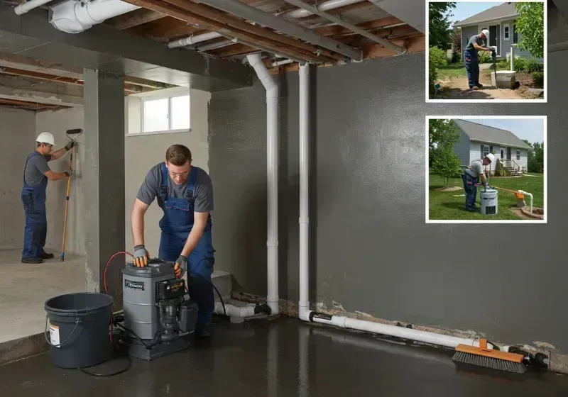 Basement Waterproofing and Flood Prevention process in Lake Park, NC